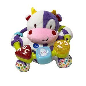 VTech Baby Lil' Critters Cow Moosical Beads Music Toy ABC 123 Colors Shapes Song